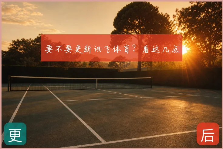 要不要更新讯飞体育?看这几点